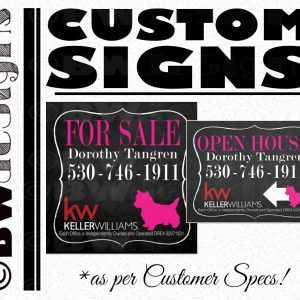 Real Estate Yard Signs